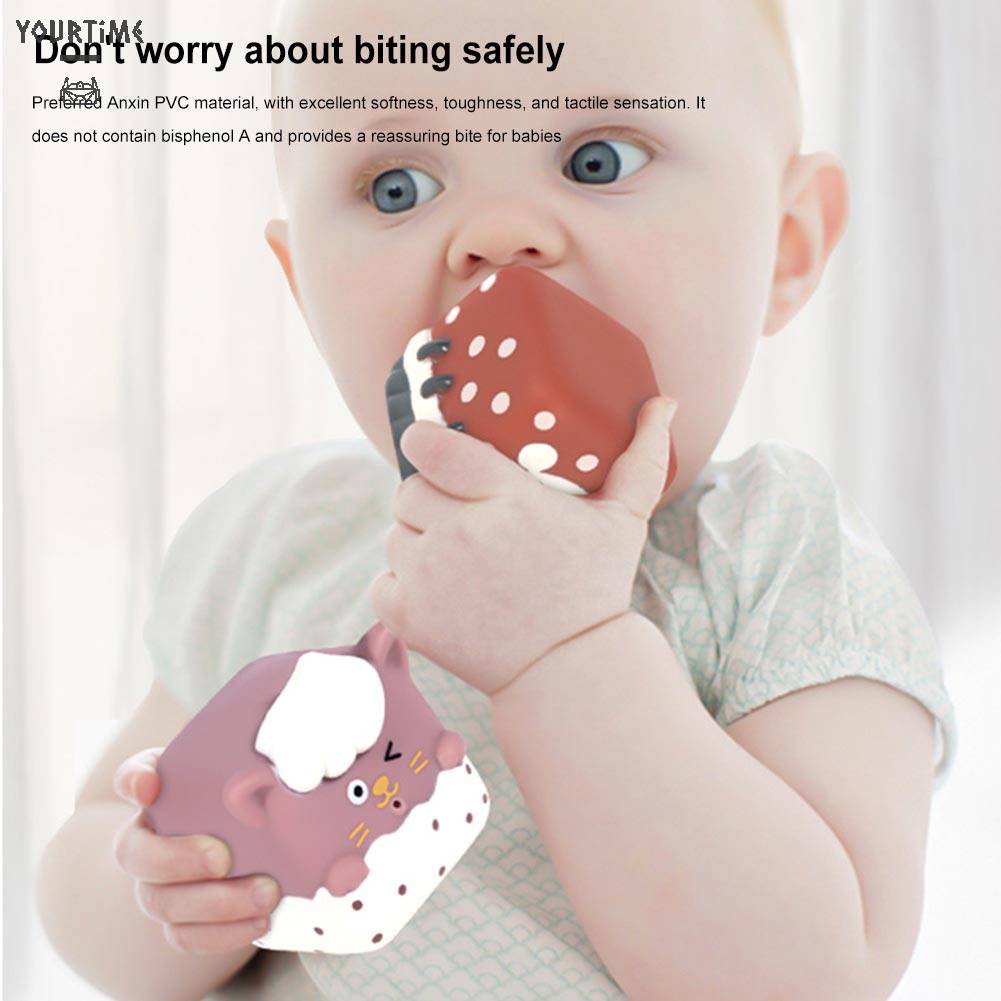 Đồ Chơi Hình Động Vật 3D Bóp Tay An Toàn Sáng Tạo Cho Trẻ Em