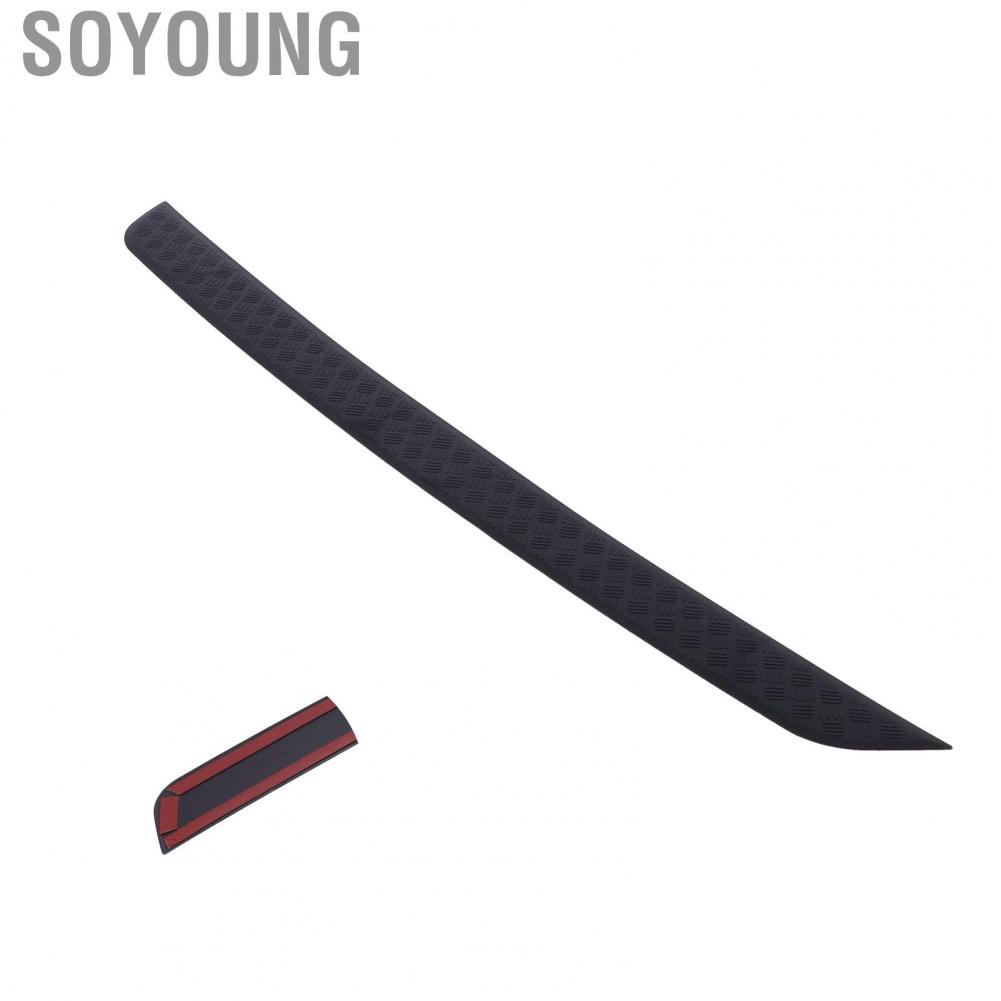 Soyoung Rear Bumper Trunk Sill Guard Cover Protector Fit for Land Rover Defender 2020‑2021