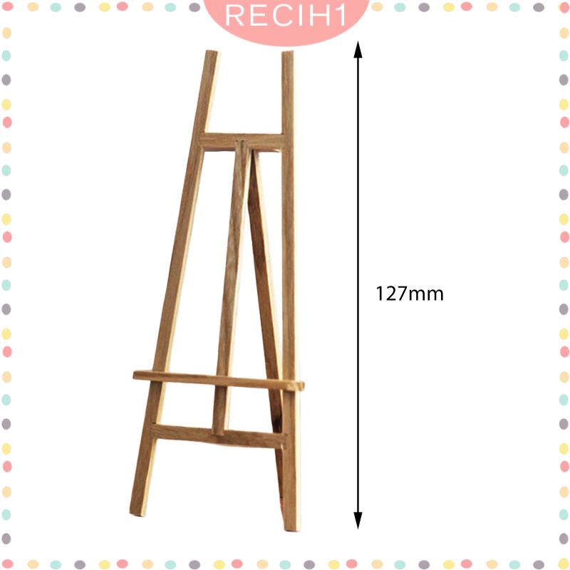 Mô Hình Giá Ba Chân Bằng Gỗ Dùng Trang Trí Nhà Búp Bê 1 / 12