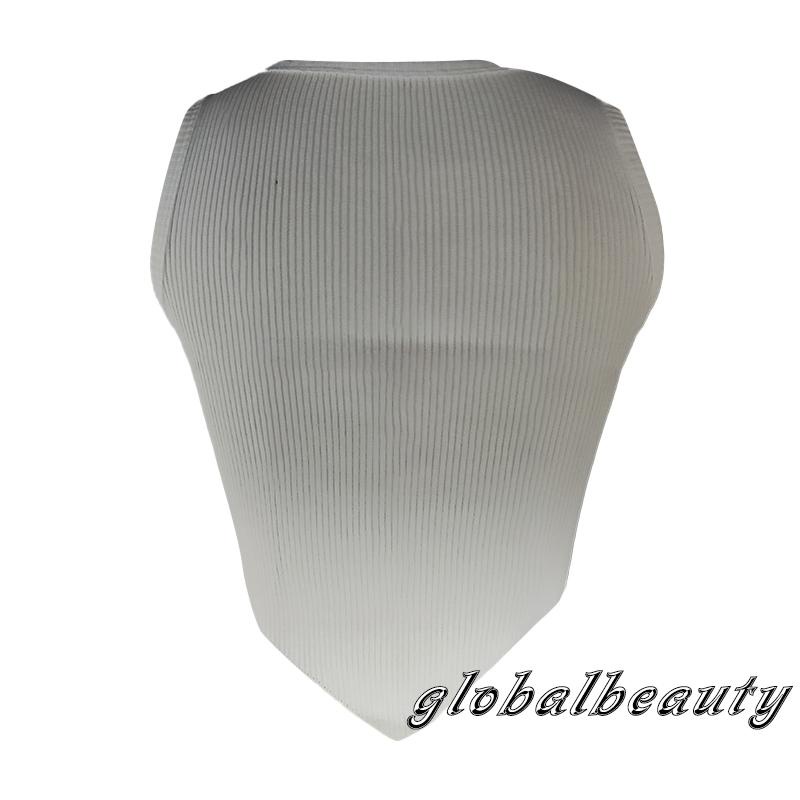 Áo Tank Top Không Tay Cổ Tròn Thêu Chữ Thời Trang Mùa Hè Dành Cho Nữ