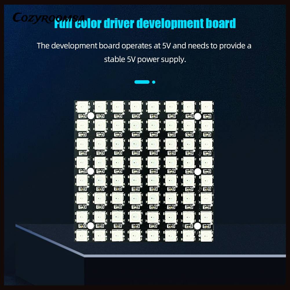 Bảng Mạch Phát Triển WS2812 64-bit 5050 RGB LED Đủ Màu