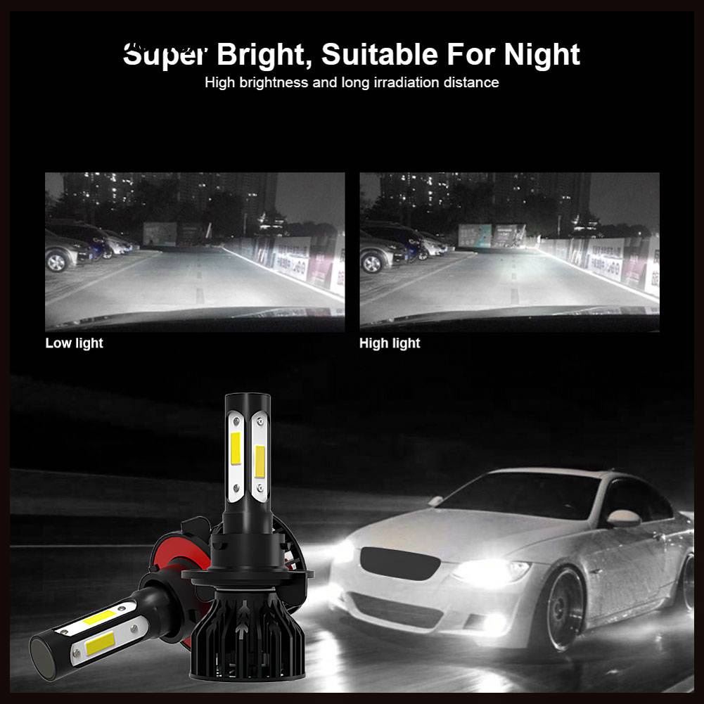 Bóng Đèn Phá Sương Mù K9 40W 6500K 6000LM H7 H8 H11 H4 Cho Xe Hơi