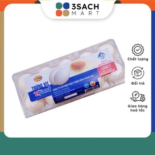 Trứng vịt loại 1 vfood - 10 trứng/vỉ