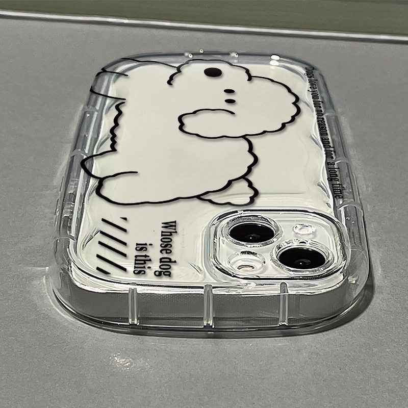 Ốp Điện Thoại Silicon Mềm Trong Suốt Chống Sốc Họa Tiết Dễ Thương Cho IPhone 14 13 12 11 Pro Max XS X XR 8 + 7 Plus