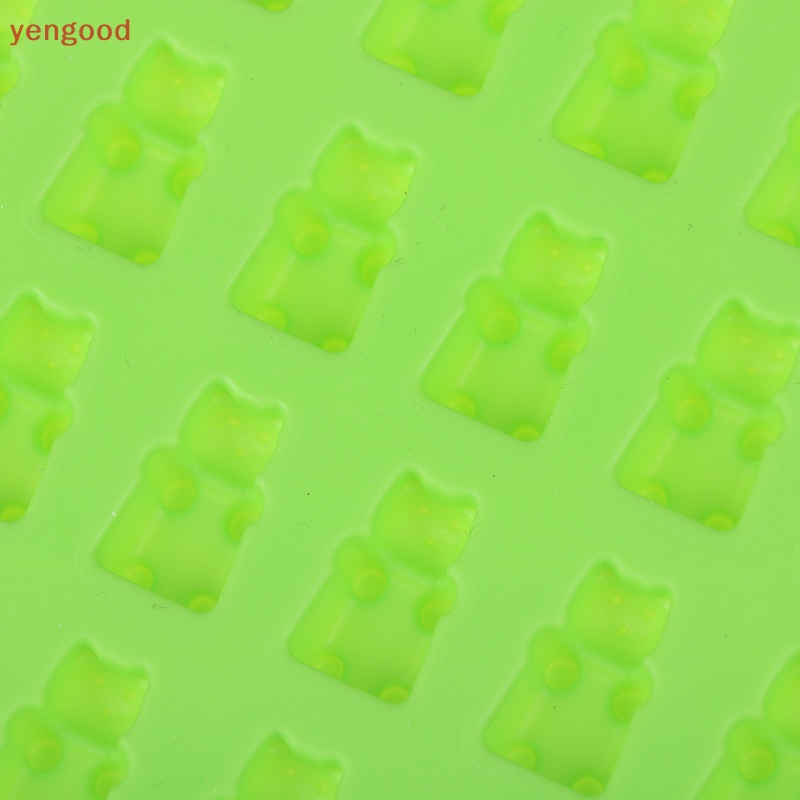 (YGD) Khuôn Silicon Hình Gấu Gummy Dễ Thương Dùng Làm Kẹo / Sô Cô La / Thạch