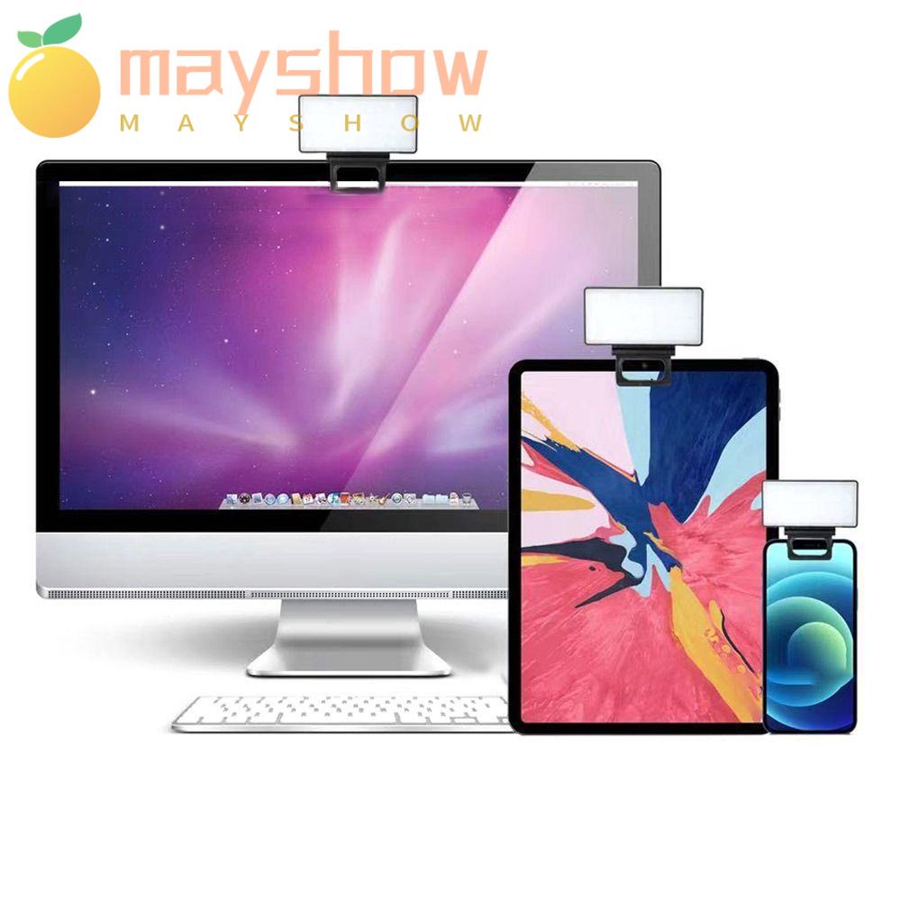 Đèn Kẹp Điện Thoại Hỗ Trợ Chụp Ảnh Selfie 3 Kiểu Có Thể Sạc Lại