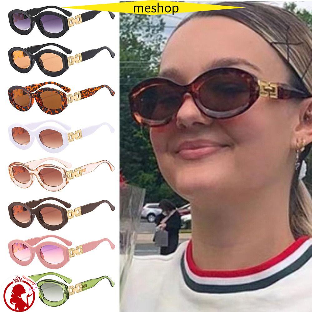 Kính Mát Hình Oval Thời Trang Hip hop 2023