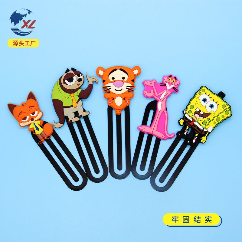 Kẹp Đánh Dấu Trang Sách Bằng Kim Loại Họa Tiết Hoạt Hình Disney Sáng Tạo