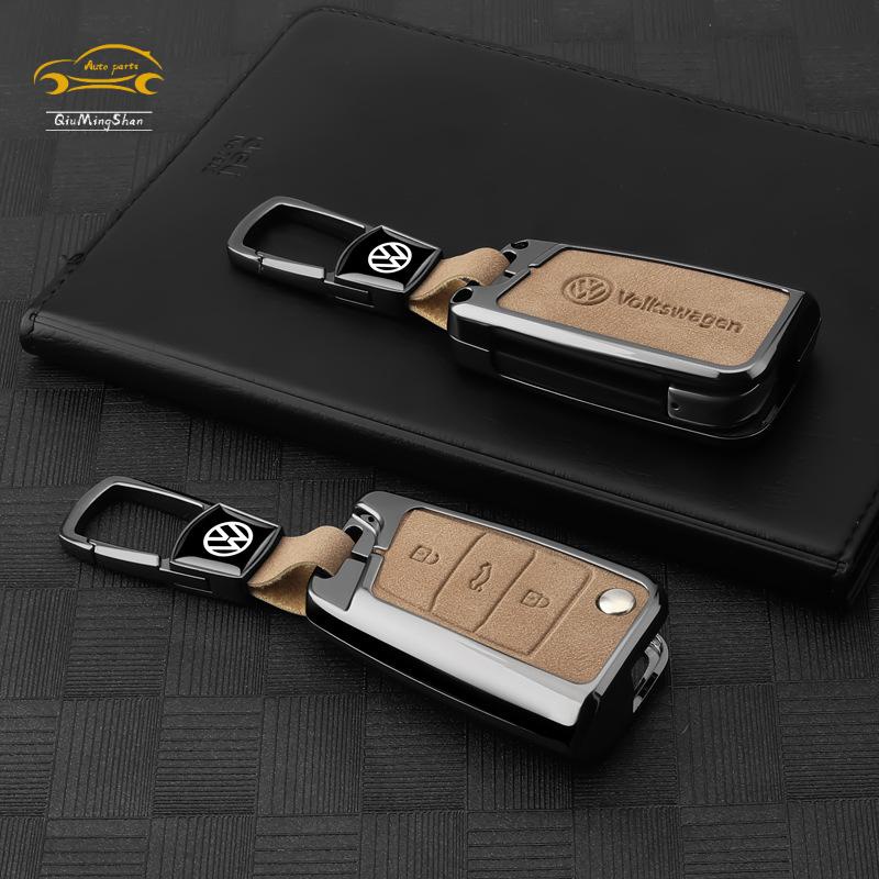 Vỏ Bảo Vệ Chìa Khóa Điều Khiển Từ Xa Cho Xe Hơi Volkswagen Tiguan Passat Golf T-ROC Polo Touran