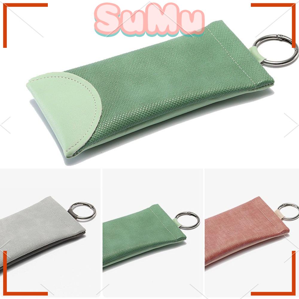 Túi Đựng Mắt Kính Bằng Da PU Chống Nước Unisex