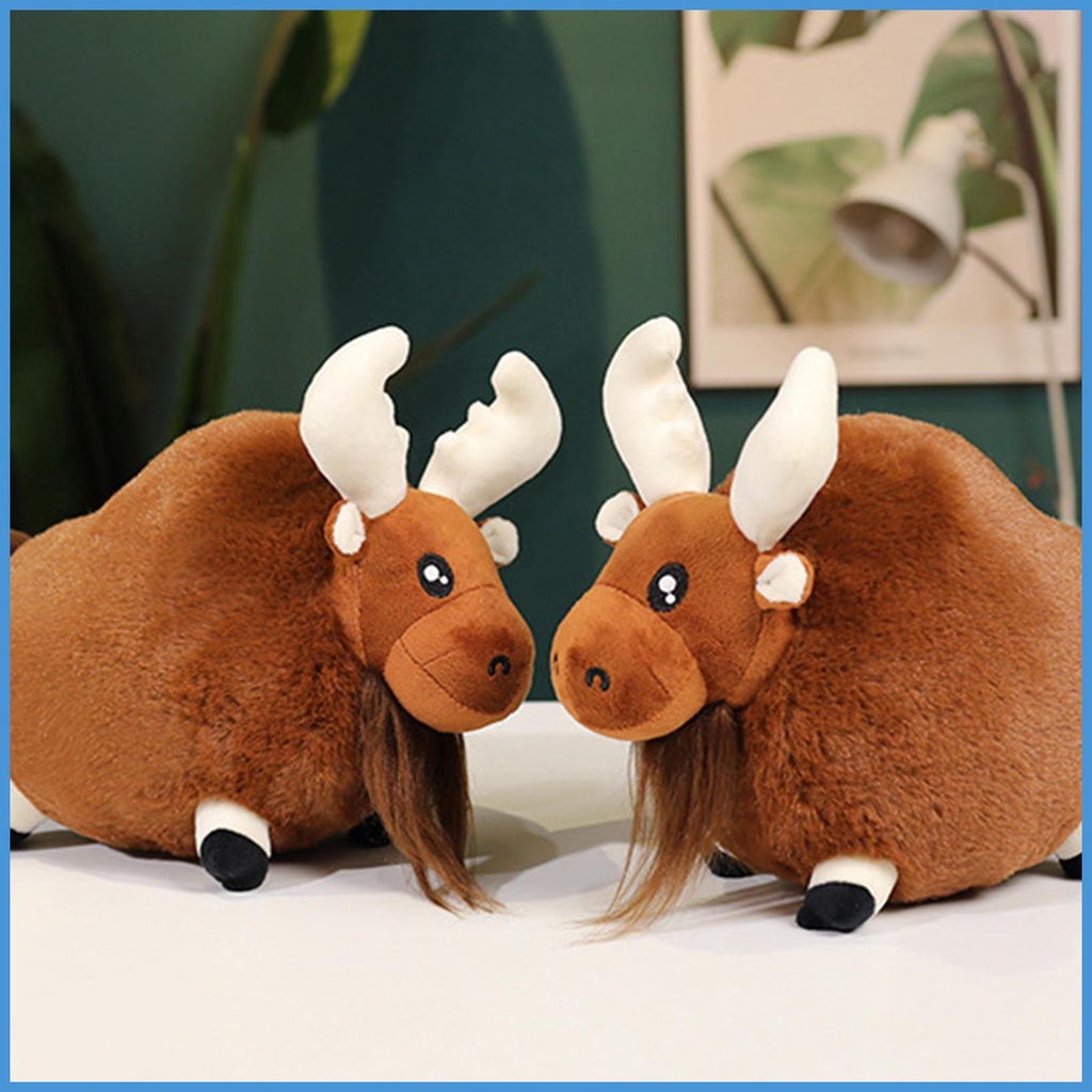 Đồ chơi nhồi bông Hình Moose Mềm Mại Và Thoải Mái Cho Bé