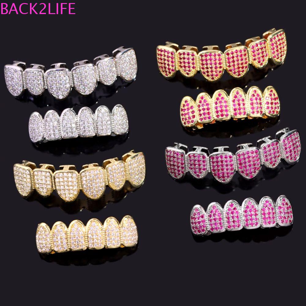 Vỉ Nướng Răng 2Lip Có Thể Tháo Rời Dùng Hóa Trang Tiệc Halloween