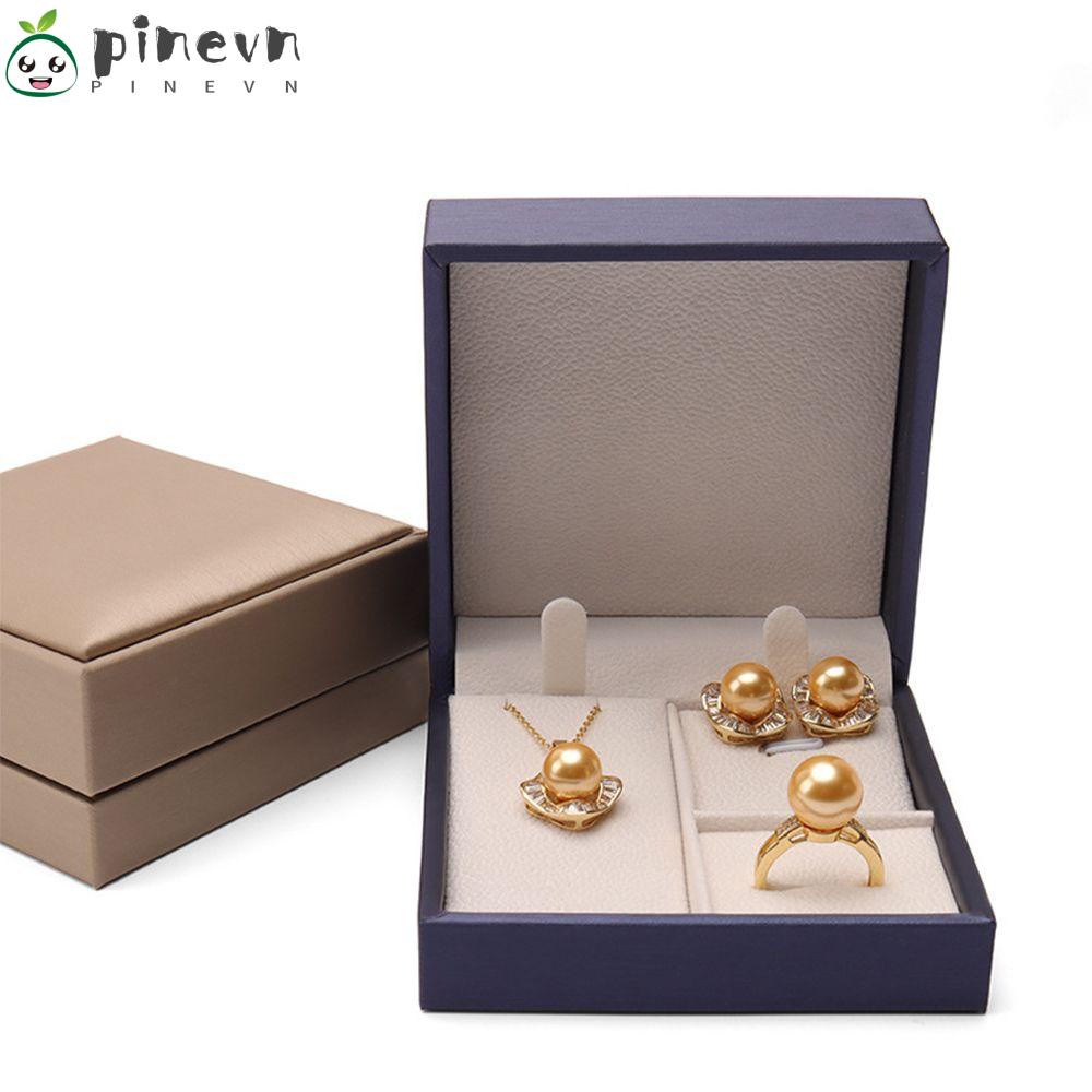 Hộp Đựng Trang Sức Bằng Da PU Sang Trọng