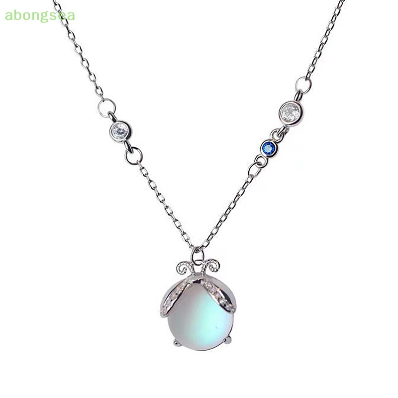 Abongsea Vòng cổ Hợp Kim Màu Bạc Phong Cách Vintage Hàn Quốc Cho Nữ