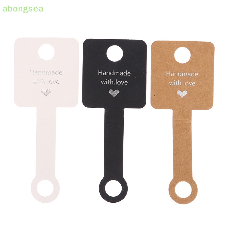 Set 50 Tấm Giấy Đựng Trang Sức Tự Dính 4x10cm