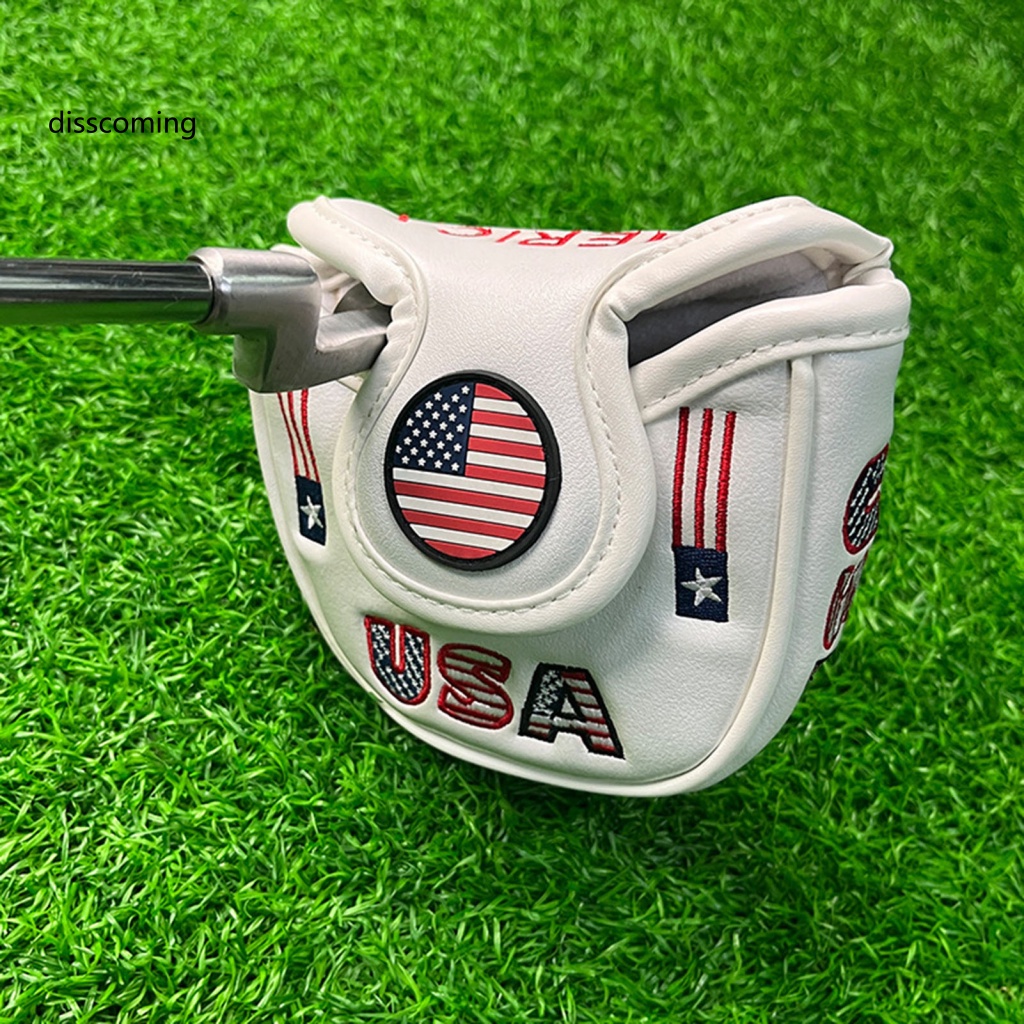 Băng Đô SL SL SL SL| Vỏ Bọc Đầu Gậy Đánh Golf Bằng Da Giả Mềm Khóa Từ Tính Chống Nước Chống Bụi