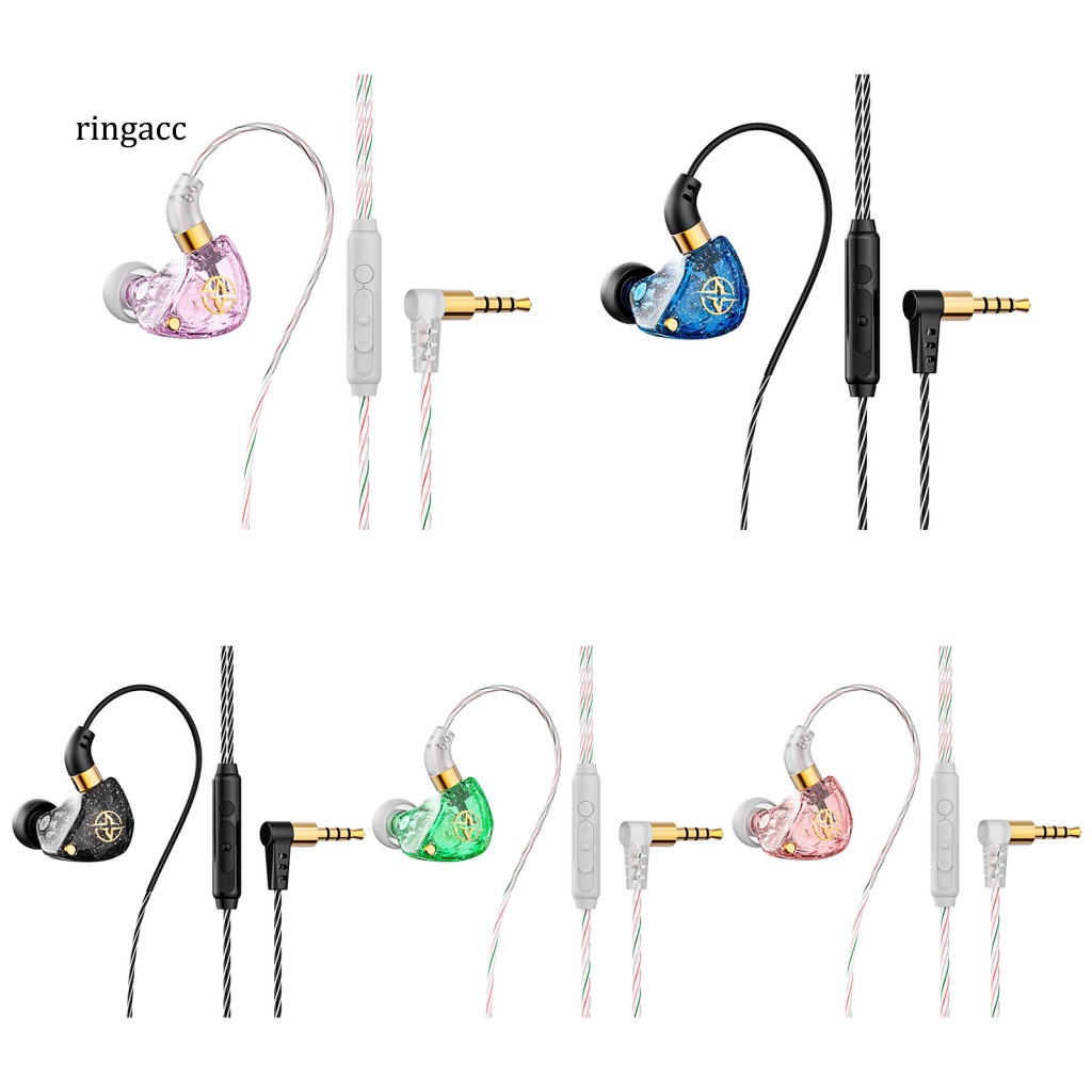 Tai Nghe Có Dây RGA Âm Thanh Nổi Với Đường Viền Dài Ổn Định Giảm Tiếng Ồn 3