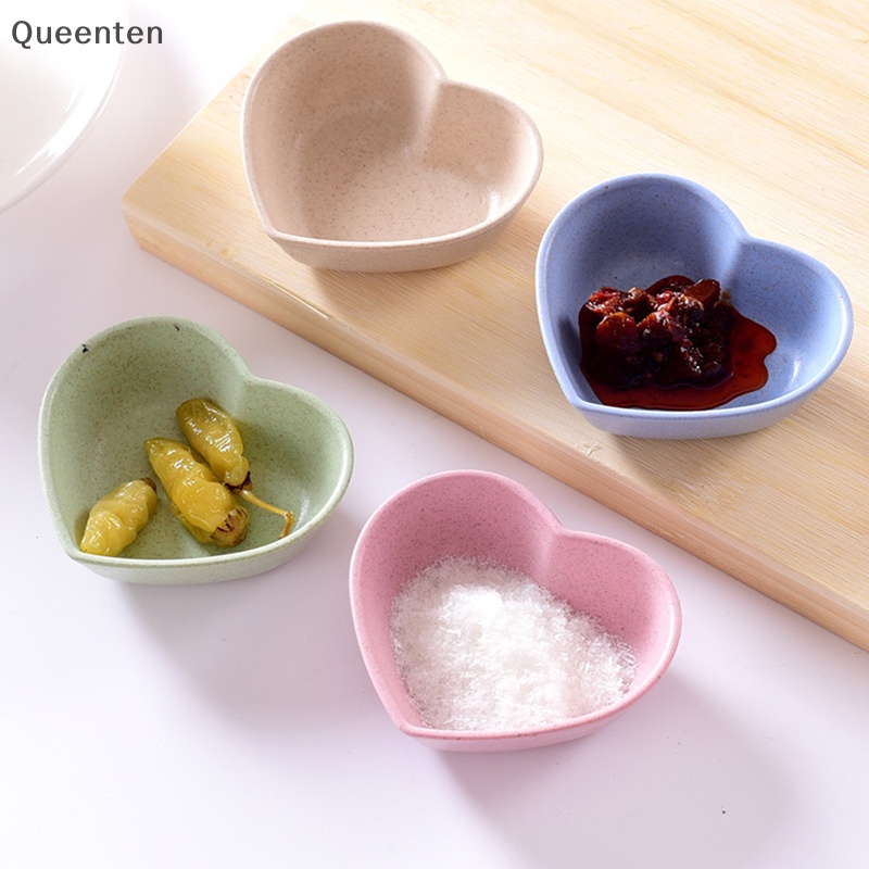 Tô Nhỏ Hình Trái Tim Bằng Lúa Mạch Dễ Thương