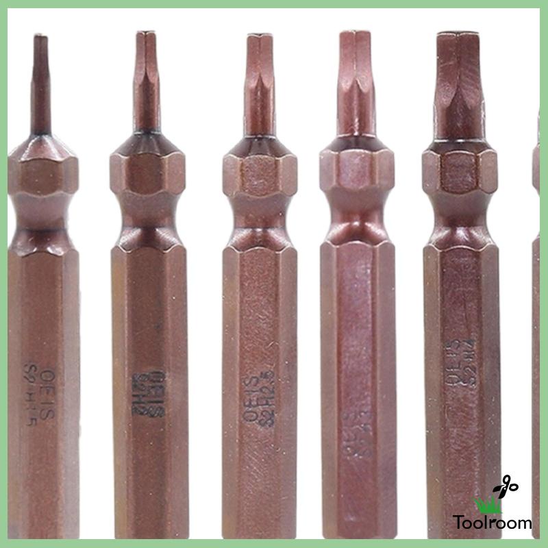 Bộ 7 Mũi Khoan Thép S2 Hai Đầu Chuyên Dụng