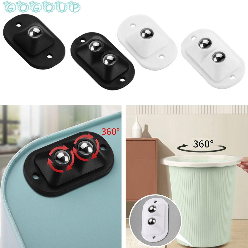 GOGOUP Set 8 Hộp Đựng Rác Có Bánh Xe Tự Dính Dễ Di Chuyển Tiện Dụng