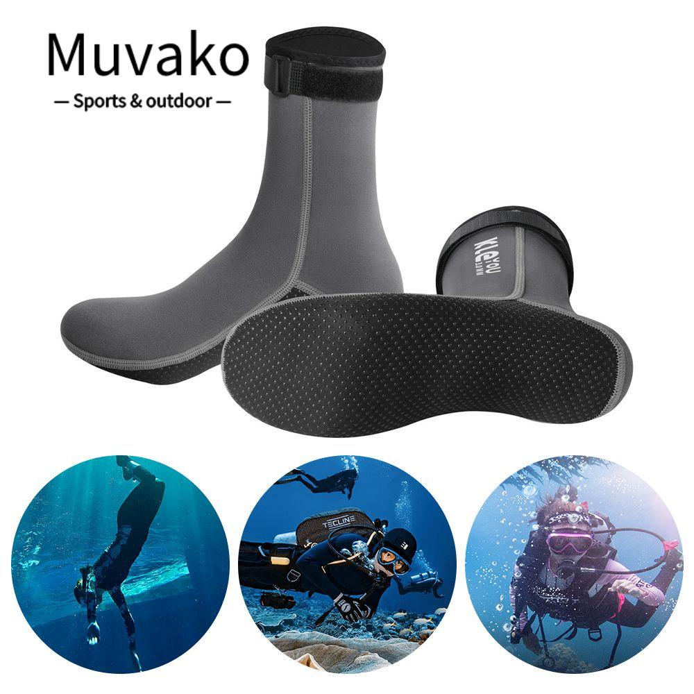 MUVAKO Vớ Lặn Biển Chống Trượt Chất Liệu Cao Su Tổng Hợp