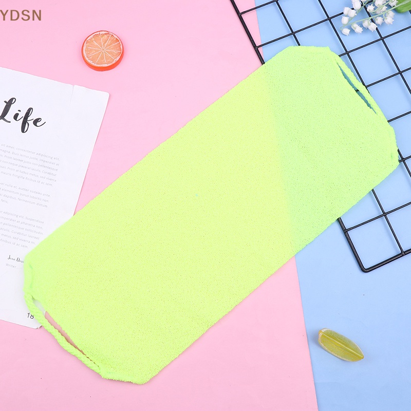 1 Khăn Tẩy Tế Bào Chết Bằng Vải Nylon Cho Lưng Và Cơ Thể