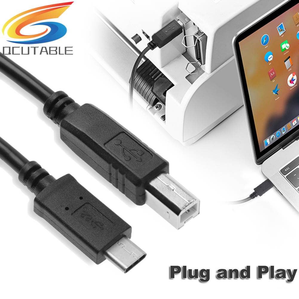 Cáp KếT NốI Cho MáY In / Scan / USB C Sang USB 2.0 Type B Cho MacBook Pro