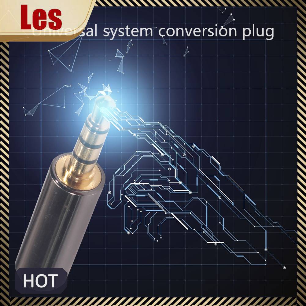 Đầu Chuyển Đổi Âm Thanh 3.5mm Male Sang Female M / F Stereo Audio CTIA Sang OMTP