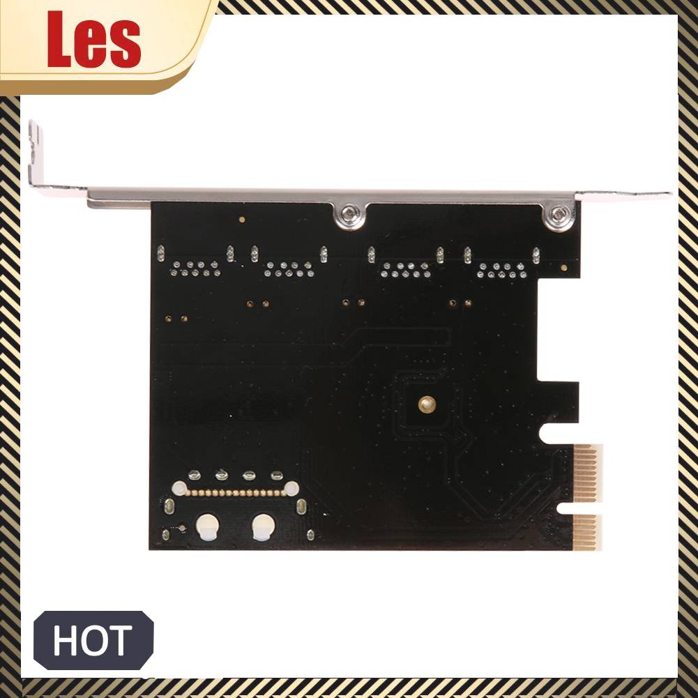 Thẻ Mở Rộng 4 Cổng Usb 3.0 PCI-E Sang Usb 3.0 Chuyên Dụng Cho Máy Tính