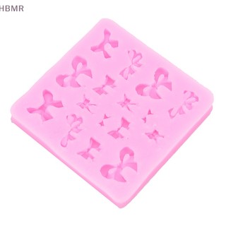 Khuôn silicone tạo hình nơ trang trí bánh kem / kẹo / socola