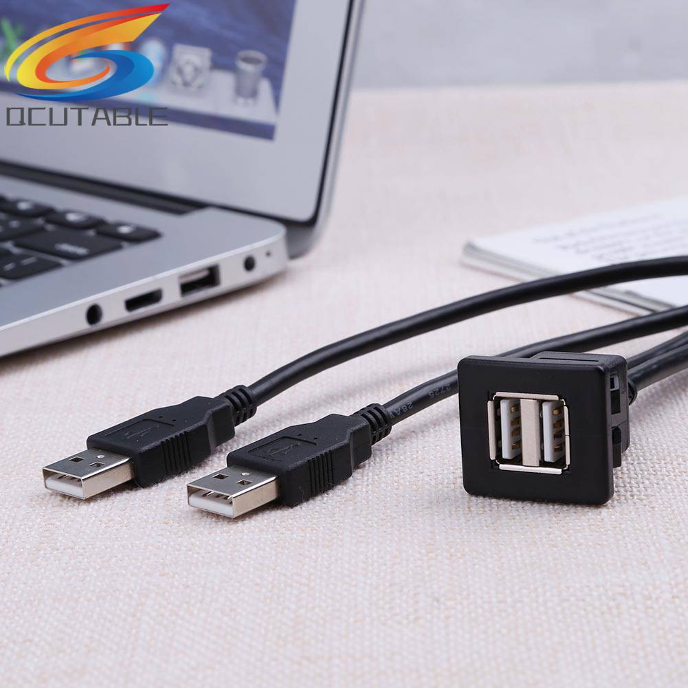 Dây Cáp USB 2.0 A Dài 1m Gắn Bảng Điều Khiển Xe Hơi