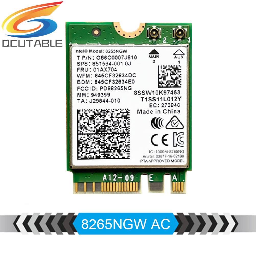 Thẻ Mạng Không Dây 867M 2.4G 5G Bluetooth Và Phụ Kiện