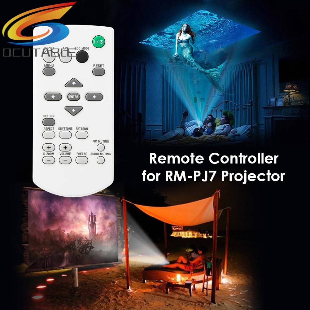 Điều Khiển Từ Xa Thay Thế Dành Cho Máy Chiếu Sony RM-PJ7 RM-PJ6 VPL-CX63 VPL-CX70