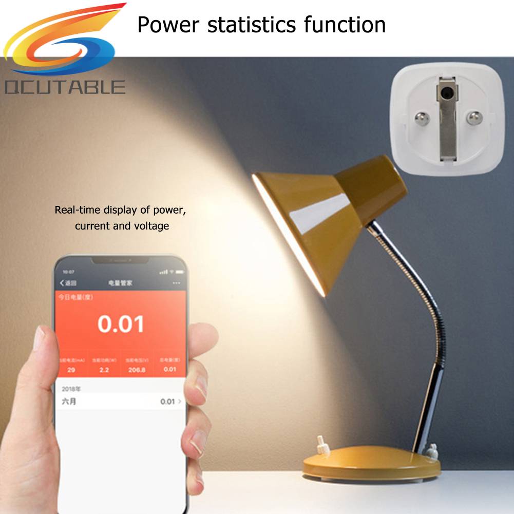 Ổ Cắm Điện Thông Minh LSPA9 EU Kết Nối WiFi Điều Khiển Bằng Giọng Nói