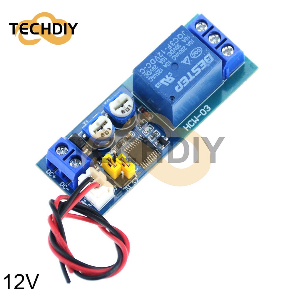 Rơ Le Thời Gian DC 5V 12V 24V 0-100 Phút