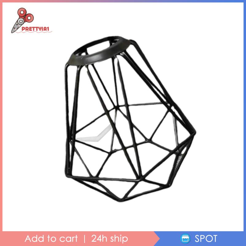 [Prettyia1] Lưới Rỗng Bọc Đèn Treo Trần Nhà Bảo Vệ Phong Cách Cổ Điển