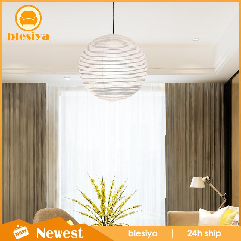 Chụp Đèn Hình Tròn Bằng Giấy 30cm Phong Cách Cổ Điển Độc Đáo Trang Trí Nhà Cửa