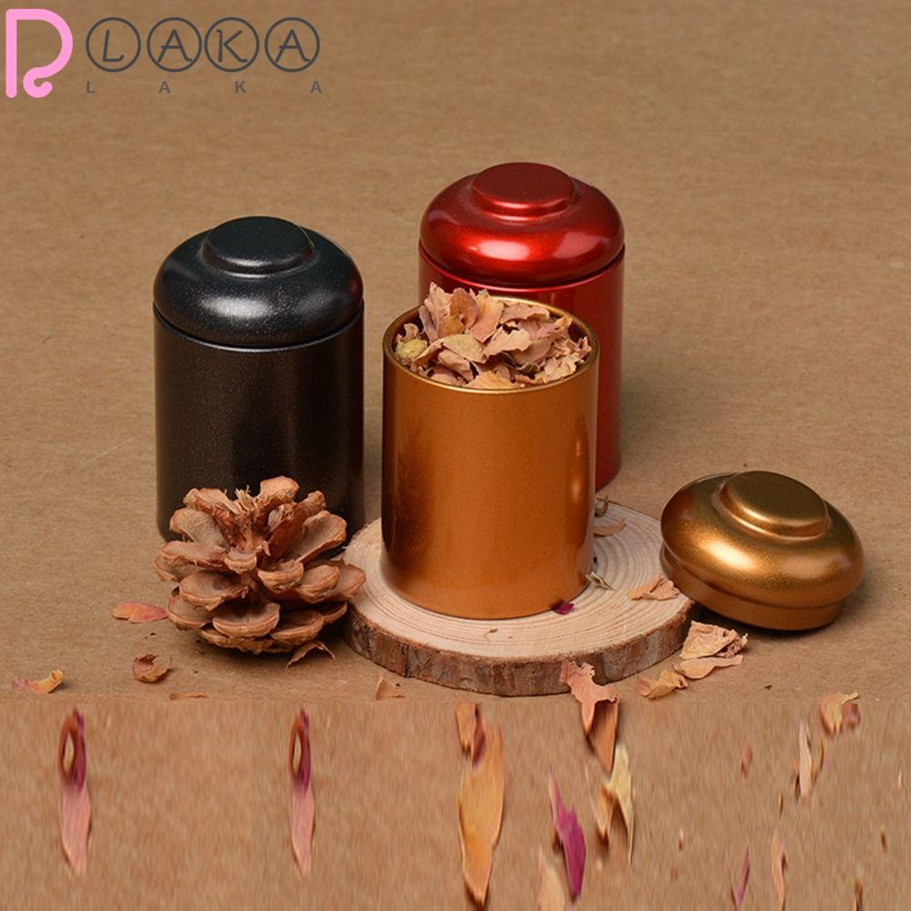 LAKAMIER Lọ Đựng Nến Bằng Thiếc Nhôm Nhiều Kiểu Có Thể Nạp Lại