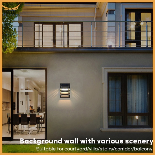 Đèn Led Năng Lượng Mặt Trời Tự Động Bật / Tắt Chống Thấm Nước Tiết Kiệm Năng Lượng Trang Trí Sân Vườn