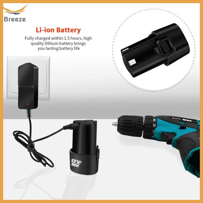 Tua Vít Điện Mini Không Dây Sử Dụng Pin Lithium Tiện Lợi