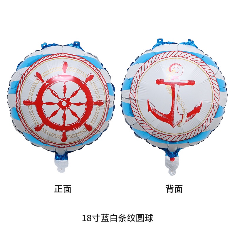 Bong Bóng Nhôm Hình Thuyền Trưởng Cướp Biển Caribbean Dùng Làm Đạo Cụ Chụp Ảnh / Trang Trí Tiệc Sinh Nhật / Halloween