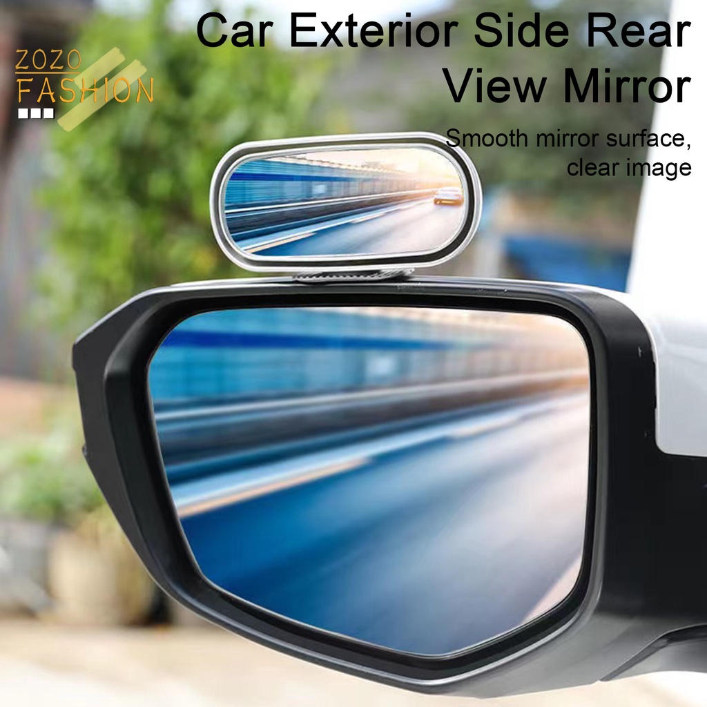 Gương Chiếu Hậu Góc Rộng Xoay 360 Độ Tùy Chỉnh Tiện Dụng Cho Xe Hơi