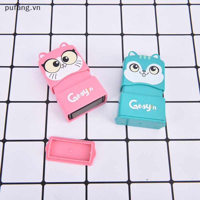 Con Dấu In Tên Chống Thấm Nước Không Phai Màu In Hoạt Hình Dễ Thương Cho Bé Mẫu Giáo