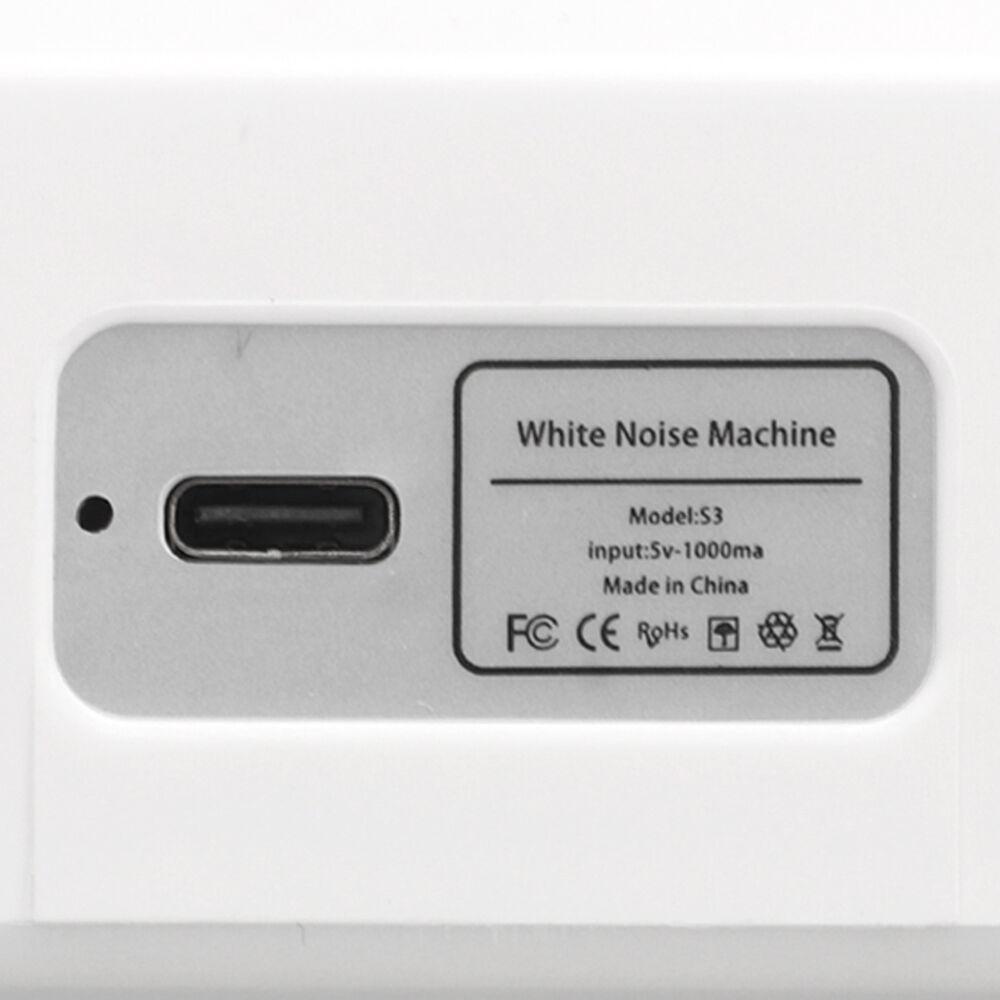 Bebetterm Đèn Ngủ Apparatus, Máy Tạo Tiếng Ồn Trắng Thời Gian Mới Nút Bấm Màu Xám Dùng Khi Ngủ Rơi