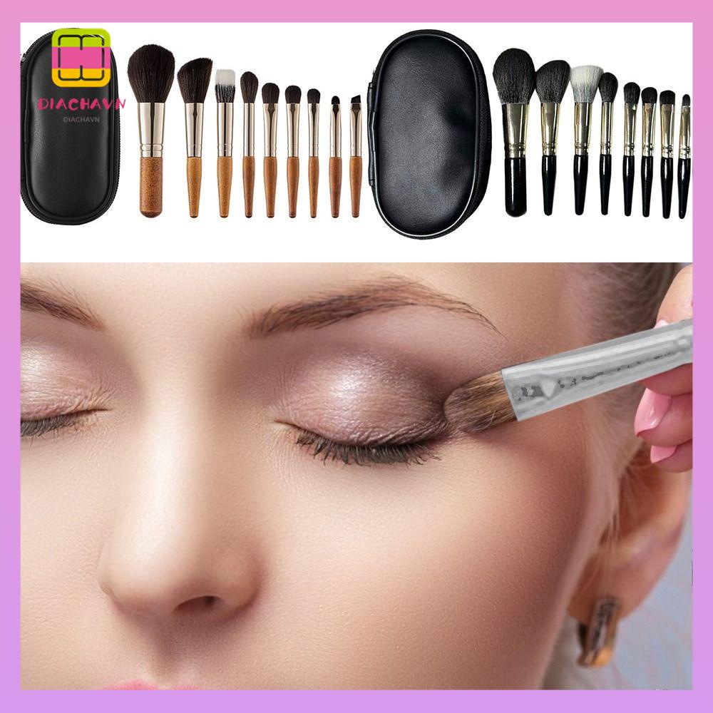 DIACHAVN Set 9 Cọ Trang Điểm Chất Lượng Cao Đa Năng
