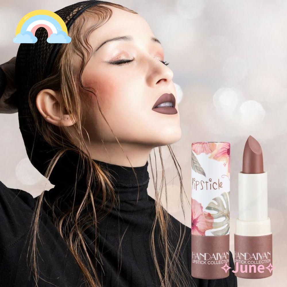 Son Môi Trang Điểm Chống Thấm Nước Màu Nhung Mờ Thời Trang Dành Cho Nữ