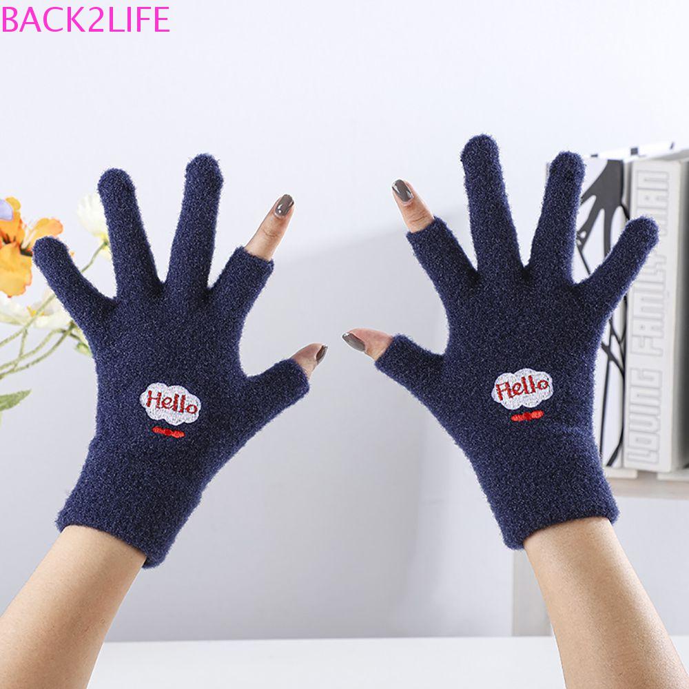 BACK2LIFE Găng Tay Hở Ngón Chơi Game Trên Điện Thoại