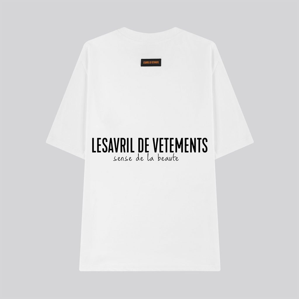 Áo thun Lesavril de Vetements SDLB - White