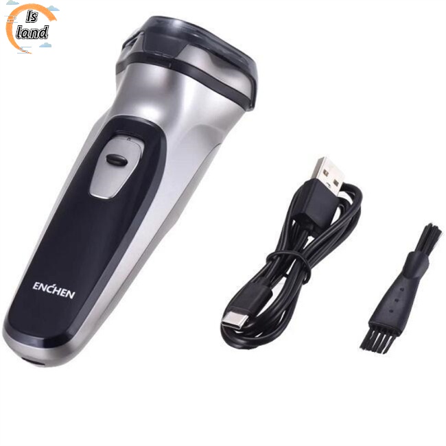 Máy Cạo Râu 3d Bằng Điện Enchen Blackstone Có Thể Sạc Lại Cổng Usb Cho Nam