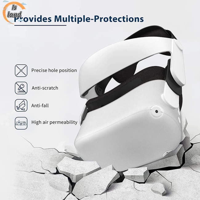 Set 4 Vỏ Bọc Tay Cầm Điều Khiển Kính Thực Tế Ảo Oculus Quest 2 Vr